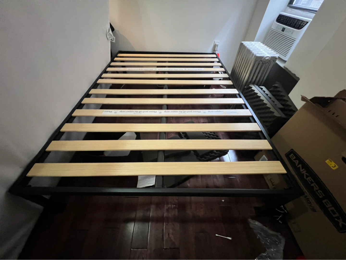 Bed Frame Platform with Wood Slats - photo 3
