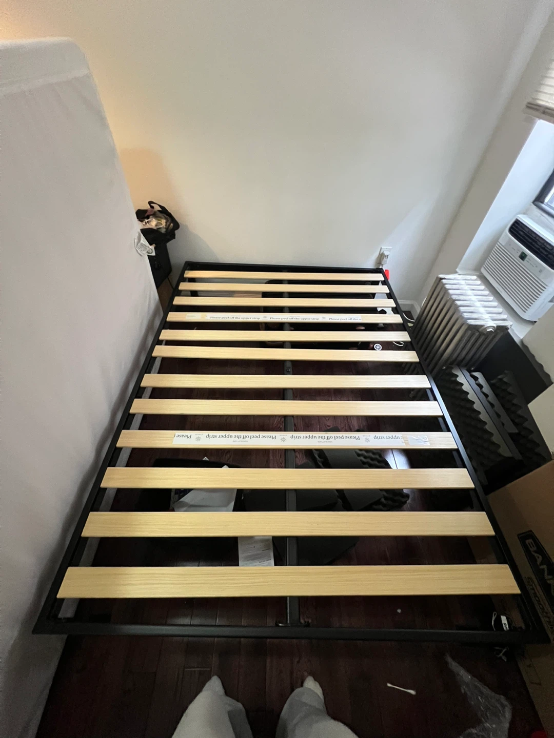 Bed Frame Platform with Wood Slats - photo 4