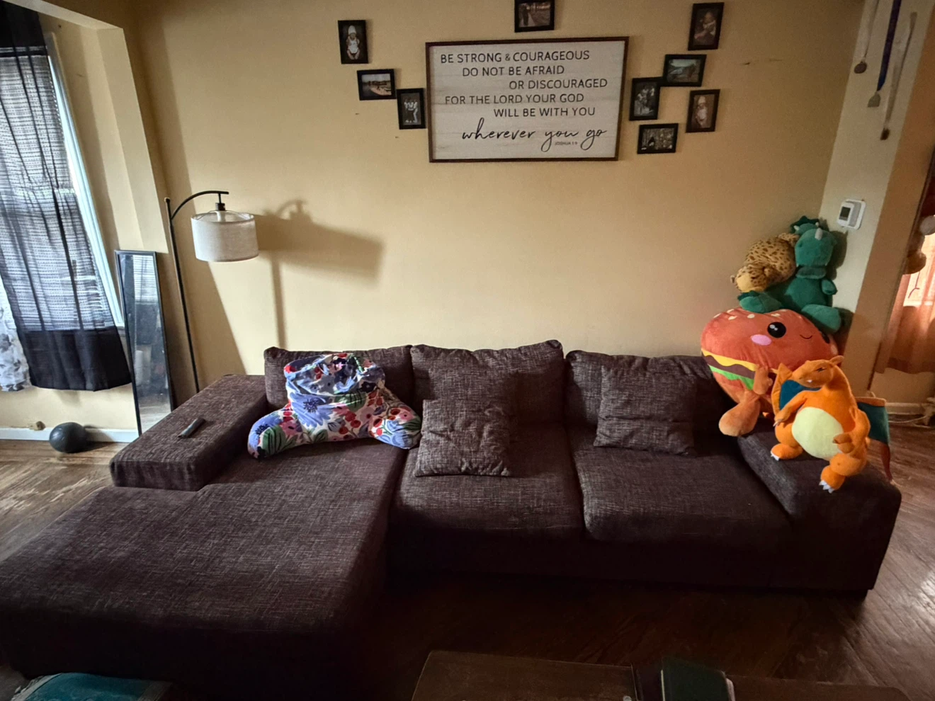 Brown Sectional Sofa - photo 2