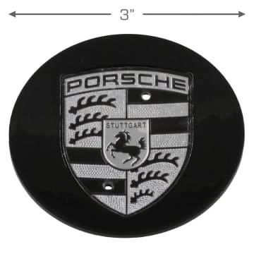 Set of 4 Porsche Wheel Center Caps - photo 2