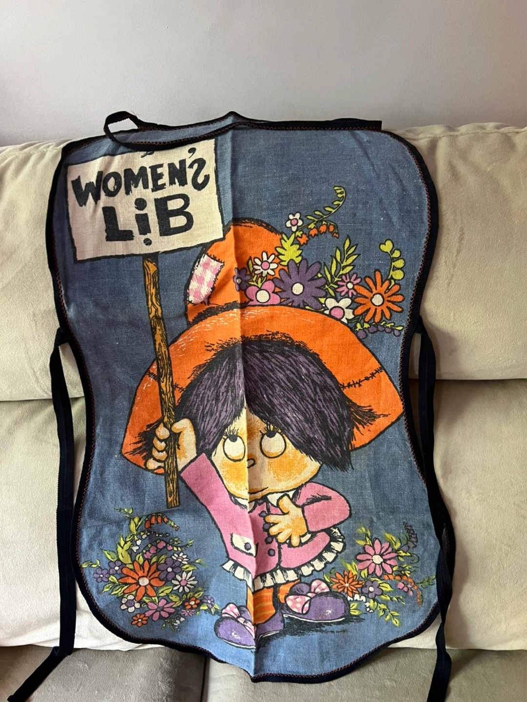 Vintage Women's Lib Apron