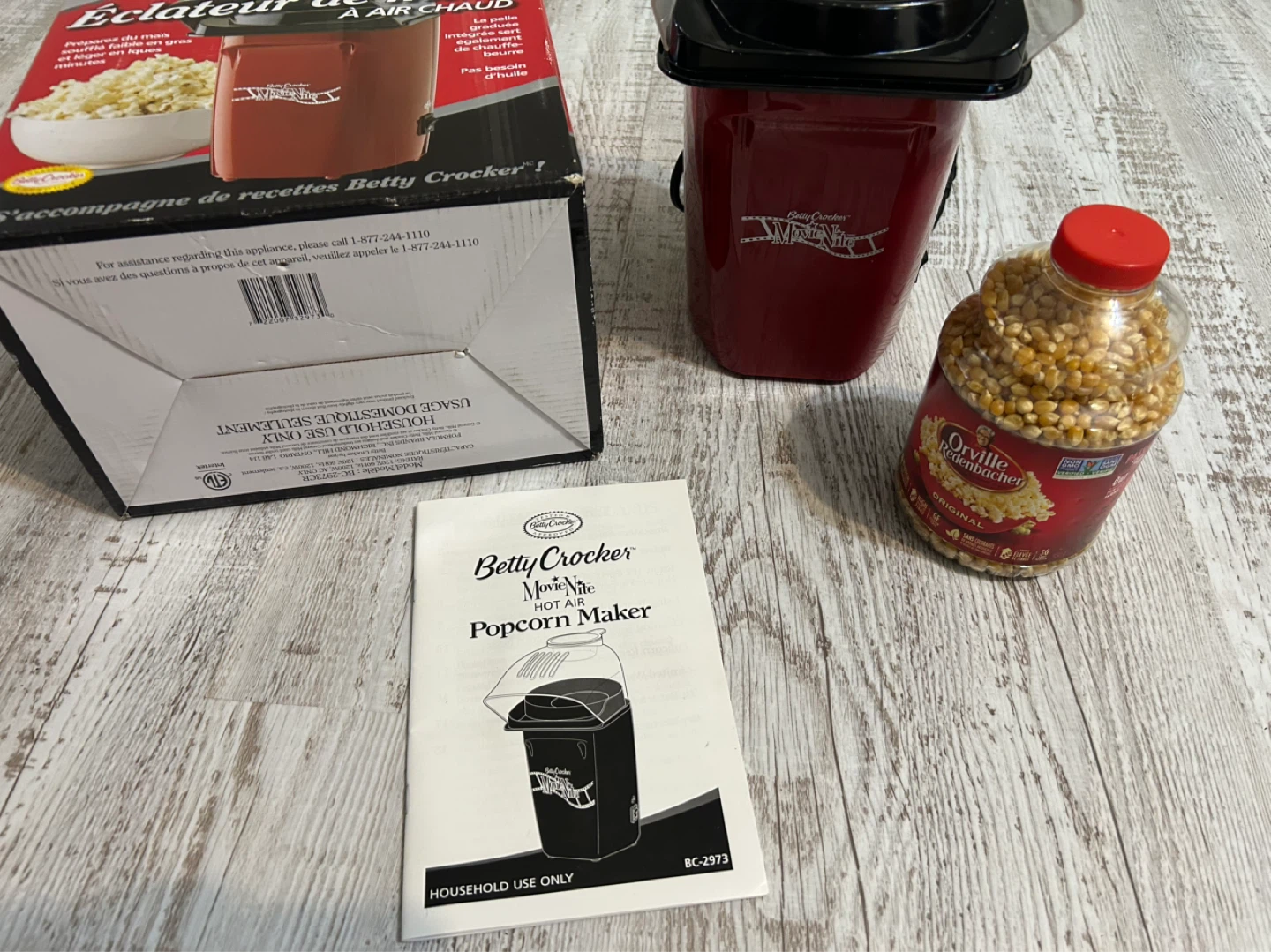 Betty Crocker Movie Nite Hot Air Popcorn Maker - photo 3
