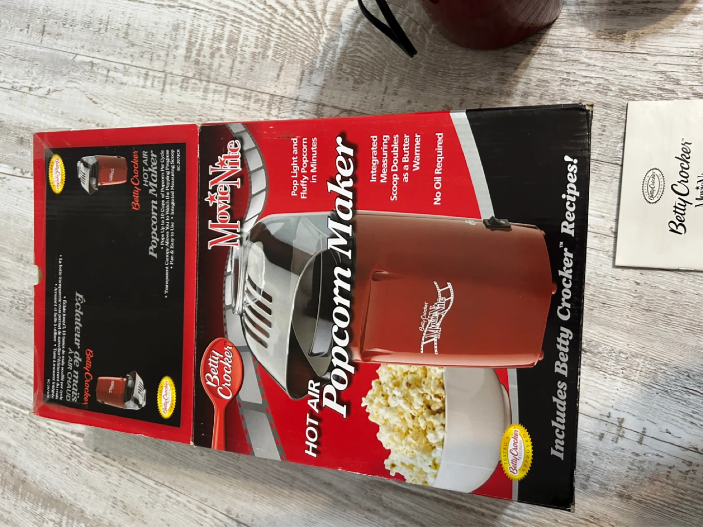 Betty Crocker Movie Nite Hot Air Popcorn Maker