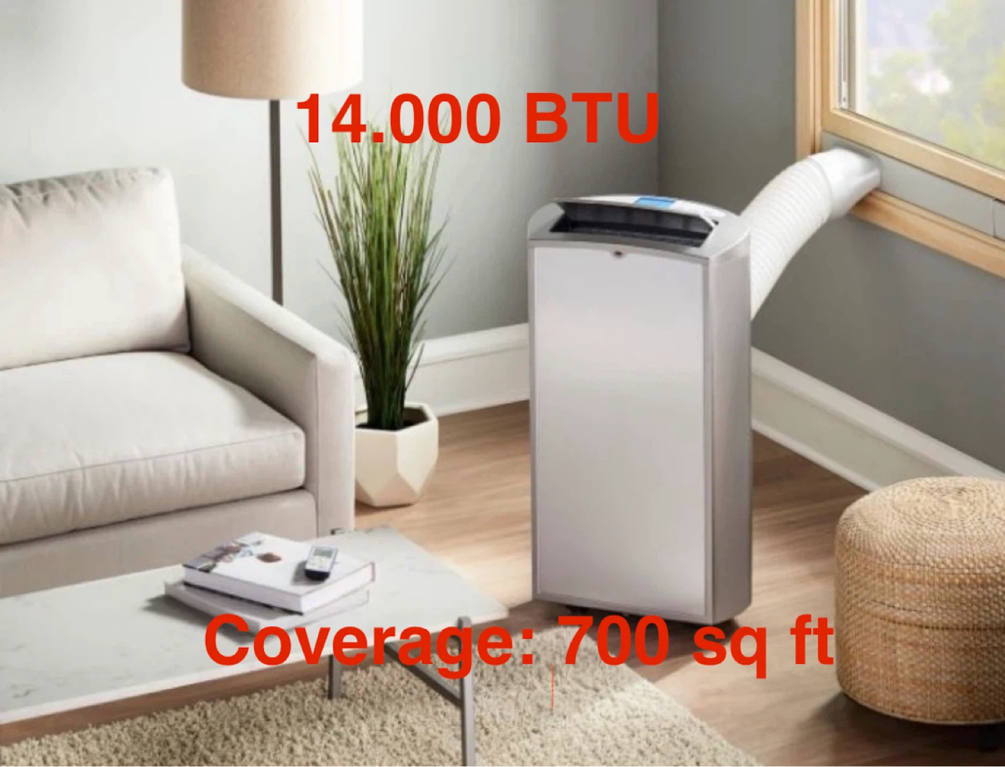 Portable Air Conditioner 14000 BTU