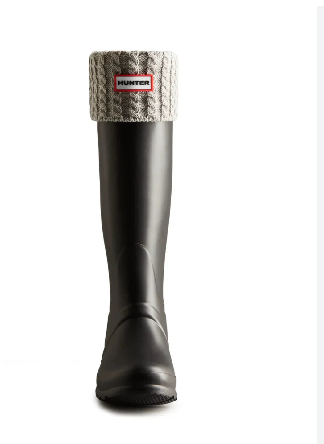 Hunter Grey Knit Socks - photo 2