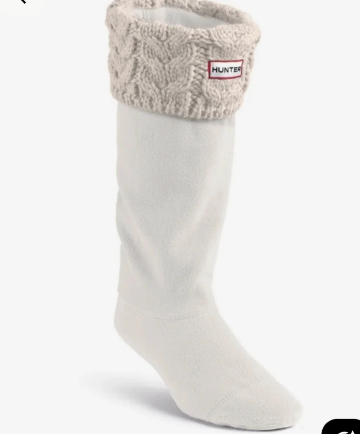 Hunter Grey Knit Socks - photo 3