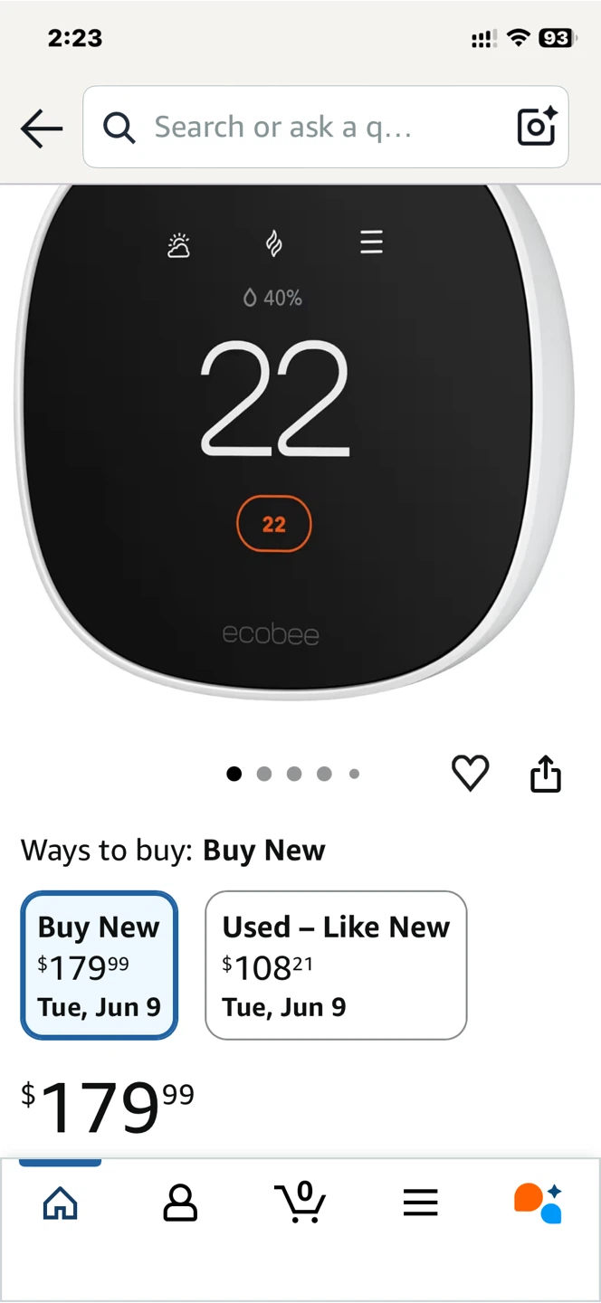 ecobee3 lite Smart Thermostat Pro - photo 4