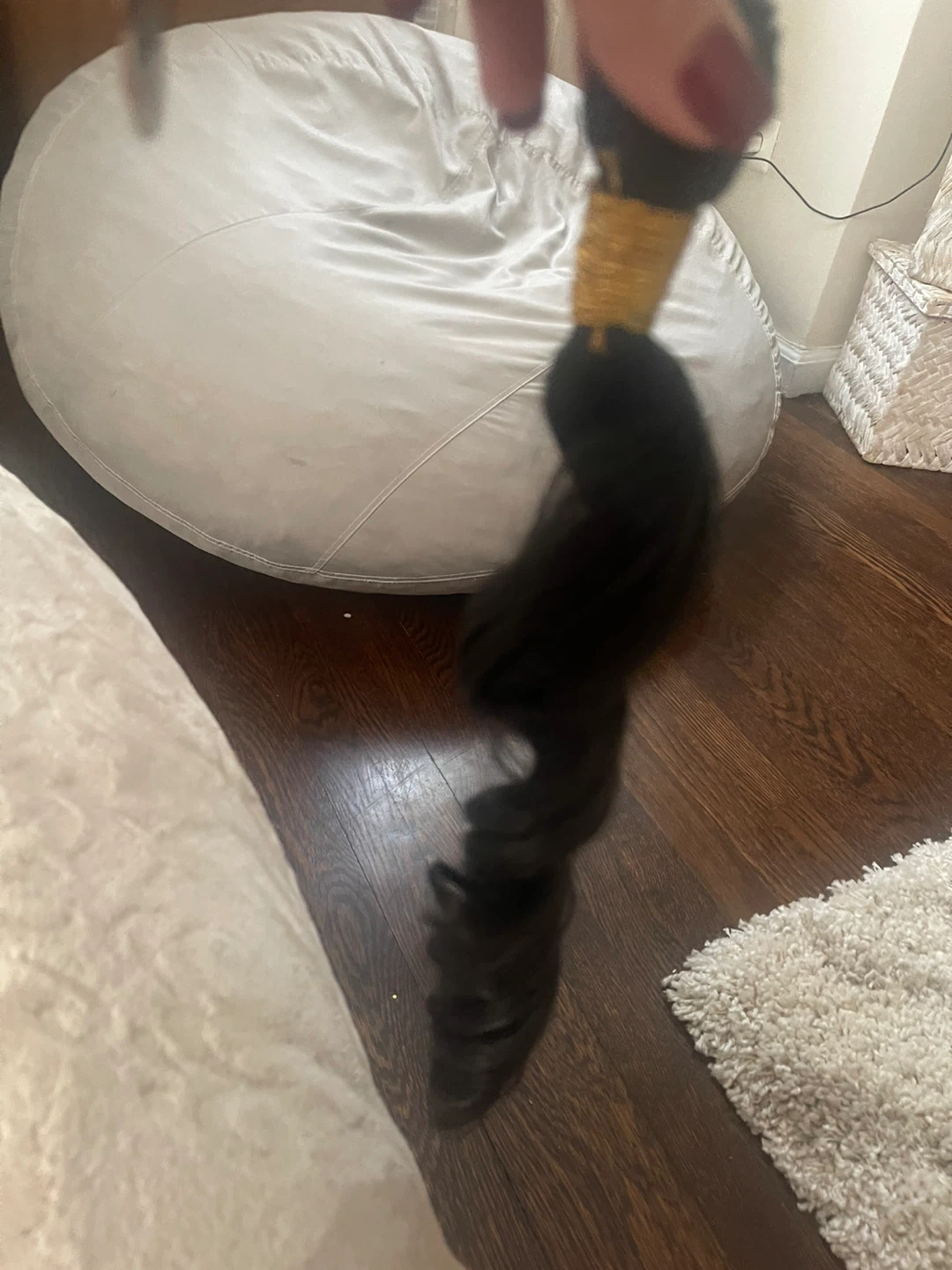 Human Hair Weave Bundles with Wig Cap - photo 2