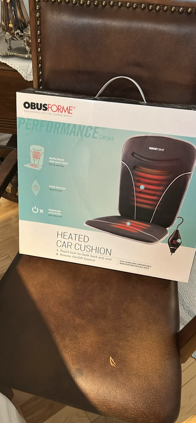 OBUSFORME Heated Car Cushion