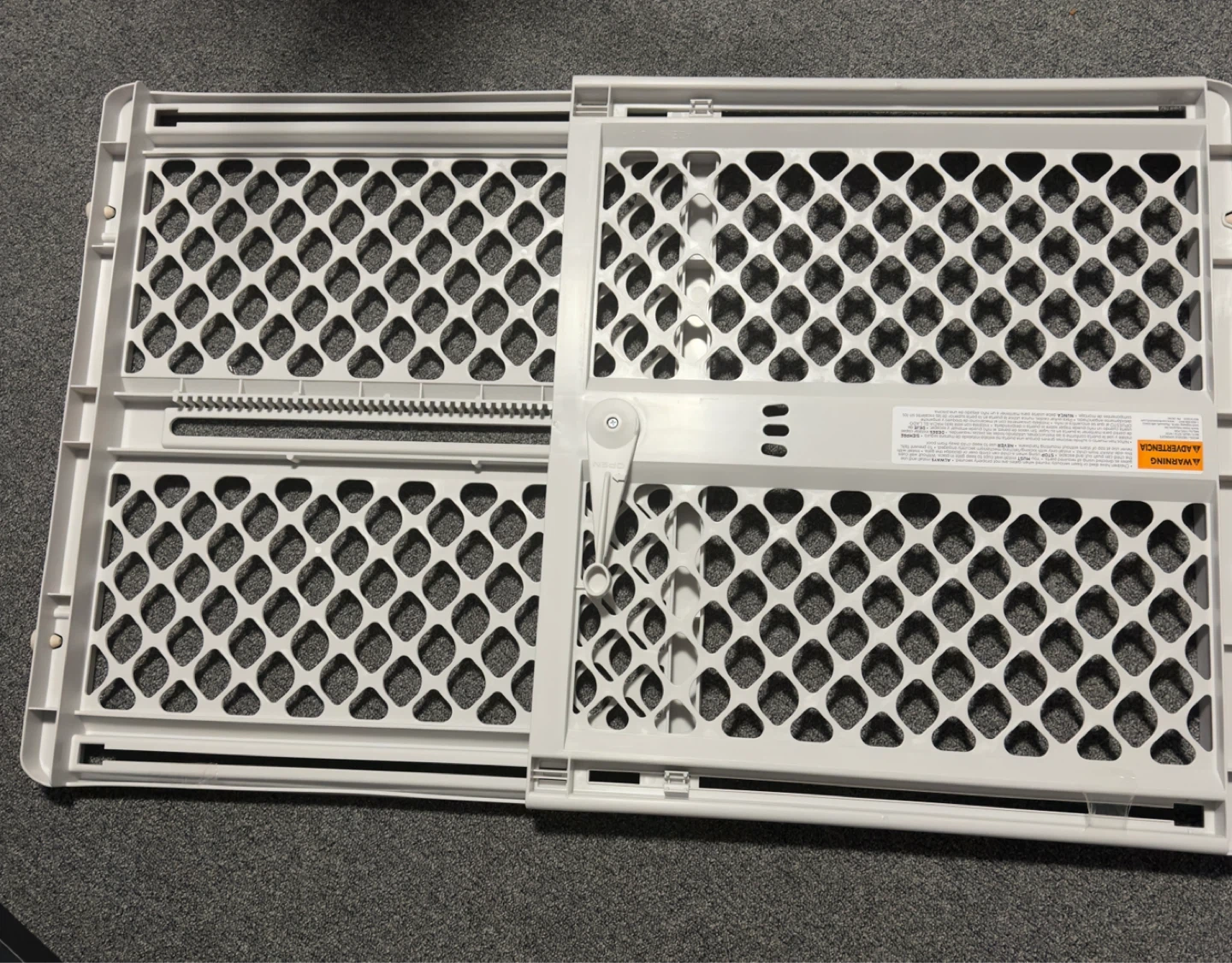 White Baby Gate