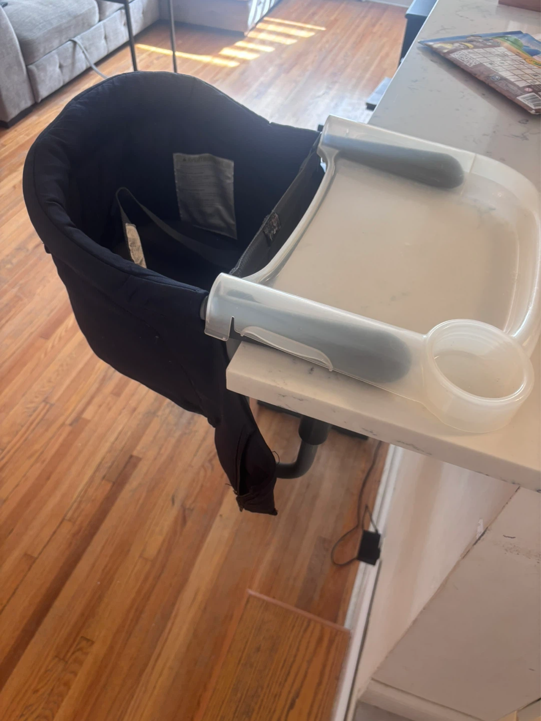 Inglesina Fast Table Chair Navy Blue $15 - photo 3