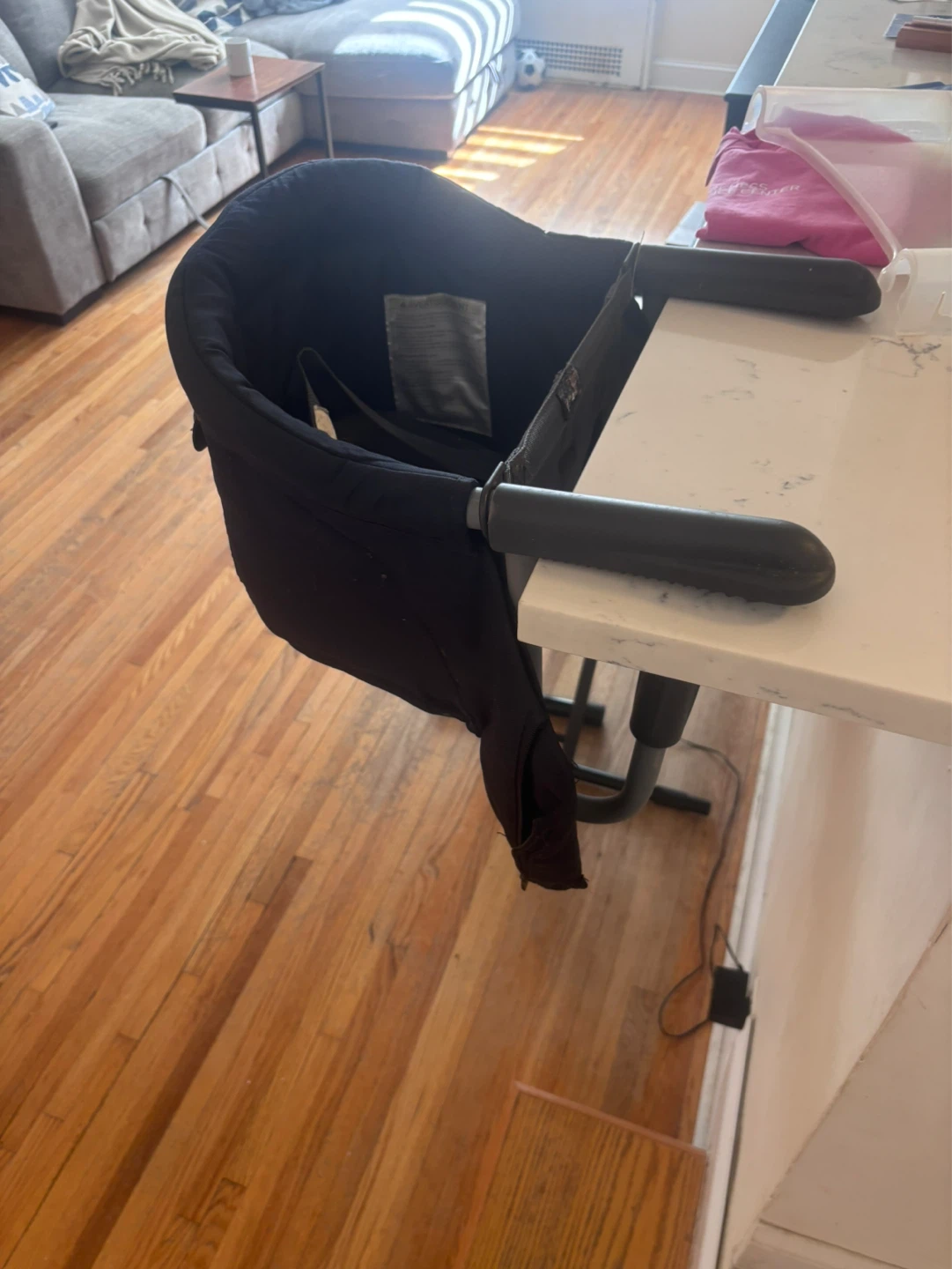 Inglesina Fast Table Chair Navy Blue $15
