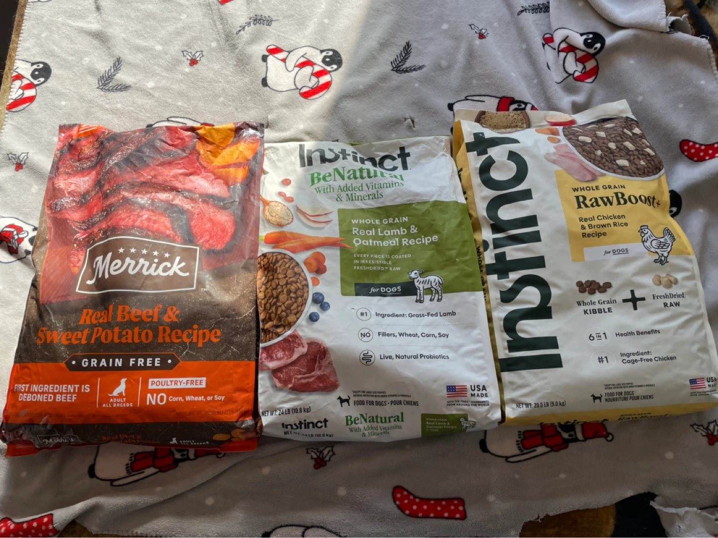 48lbs Dog Food Lot