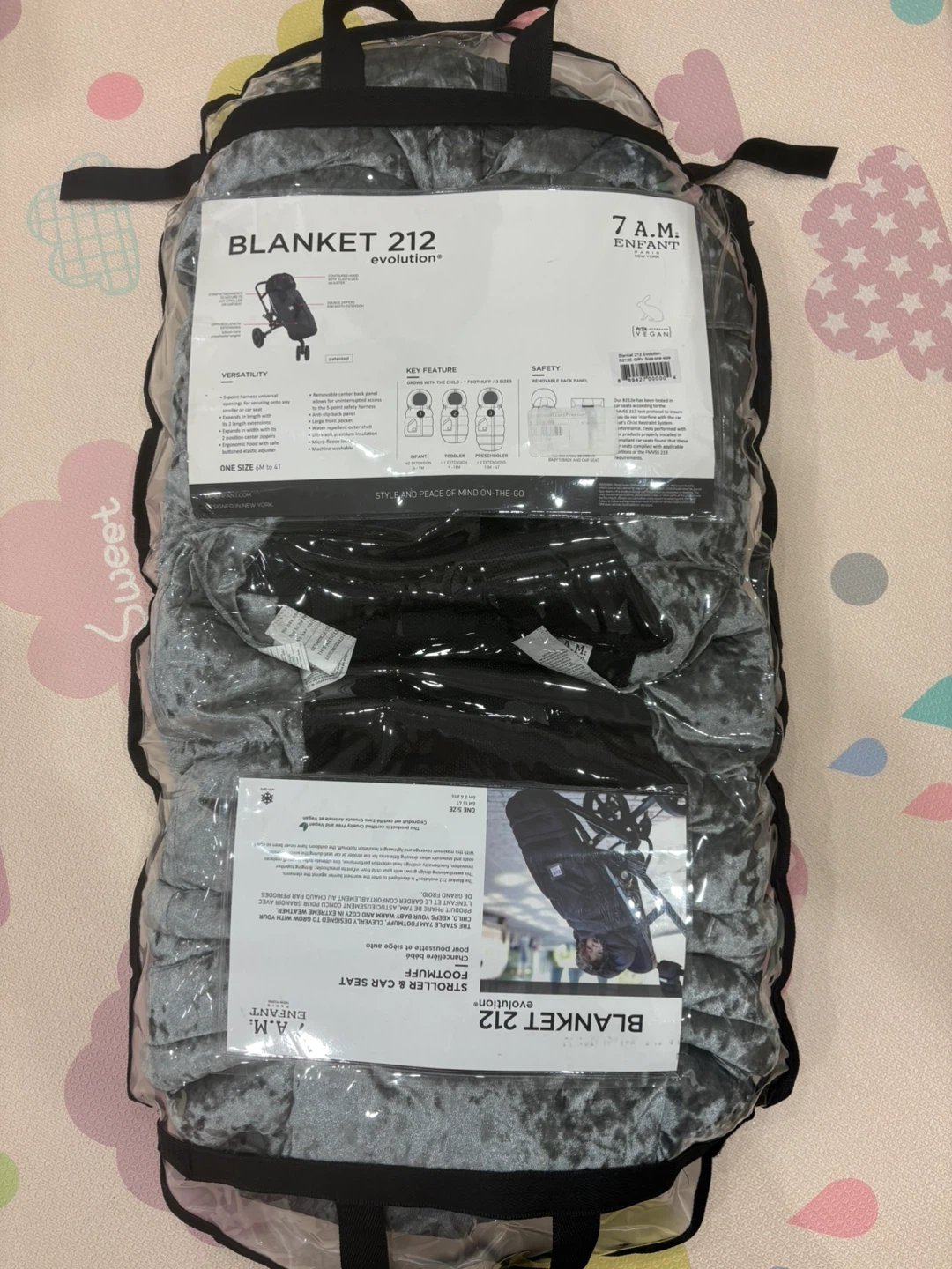 7 A.M. Enfant Blanket 212 Evolution Footmuff - photo 2