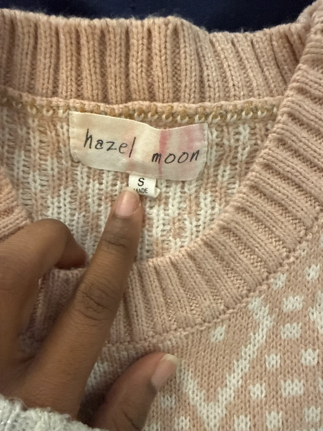 Hazel Moon Sweater Vest - Size S - photo 2