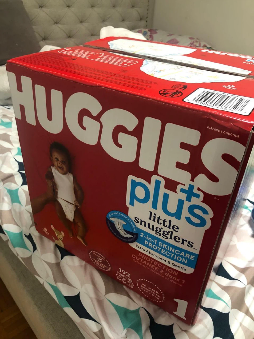 Huggies Little Snugglers Plus Diapers - Size 1