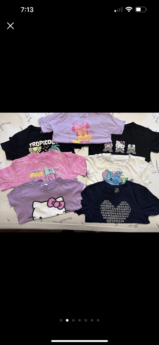 Girls' Clothes Bundle - Shorts, T-shirts, Sweatshirts, - photo 2