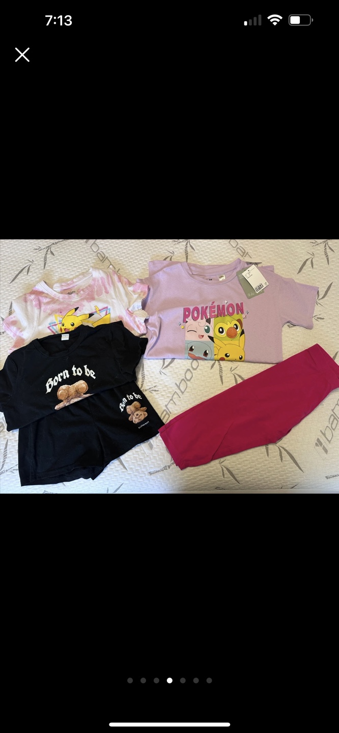 Girls' Clothes Bundle - Shorts, T-shirts, Sweatshirts, - photo 4