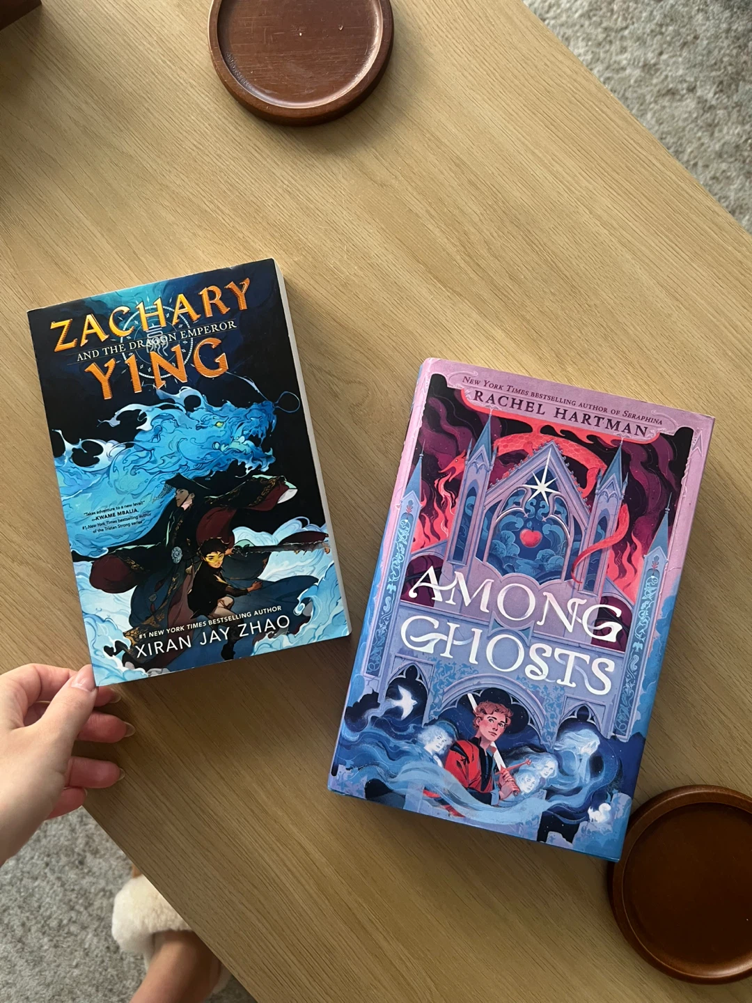 Zachary Ying and the Dragon Emperor & Among Ghosts Books