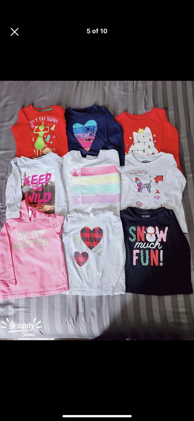 4 yearBundle of Kids Clothes - Tops, Shorts, and Hoodies lot - photo 2