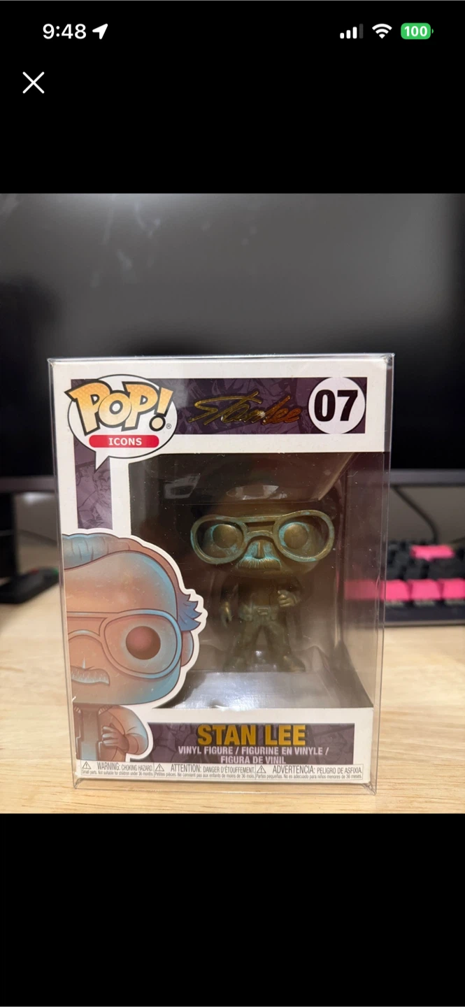 Funko Pop! Icons Stan Lee #07 Vinyl Figure