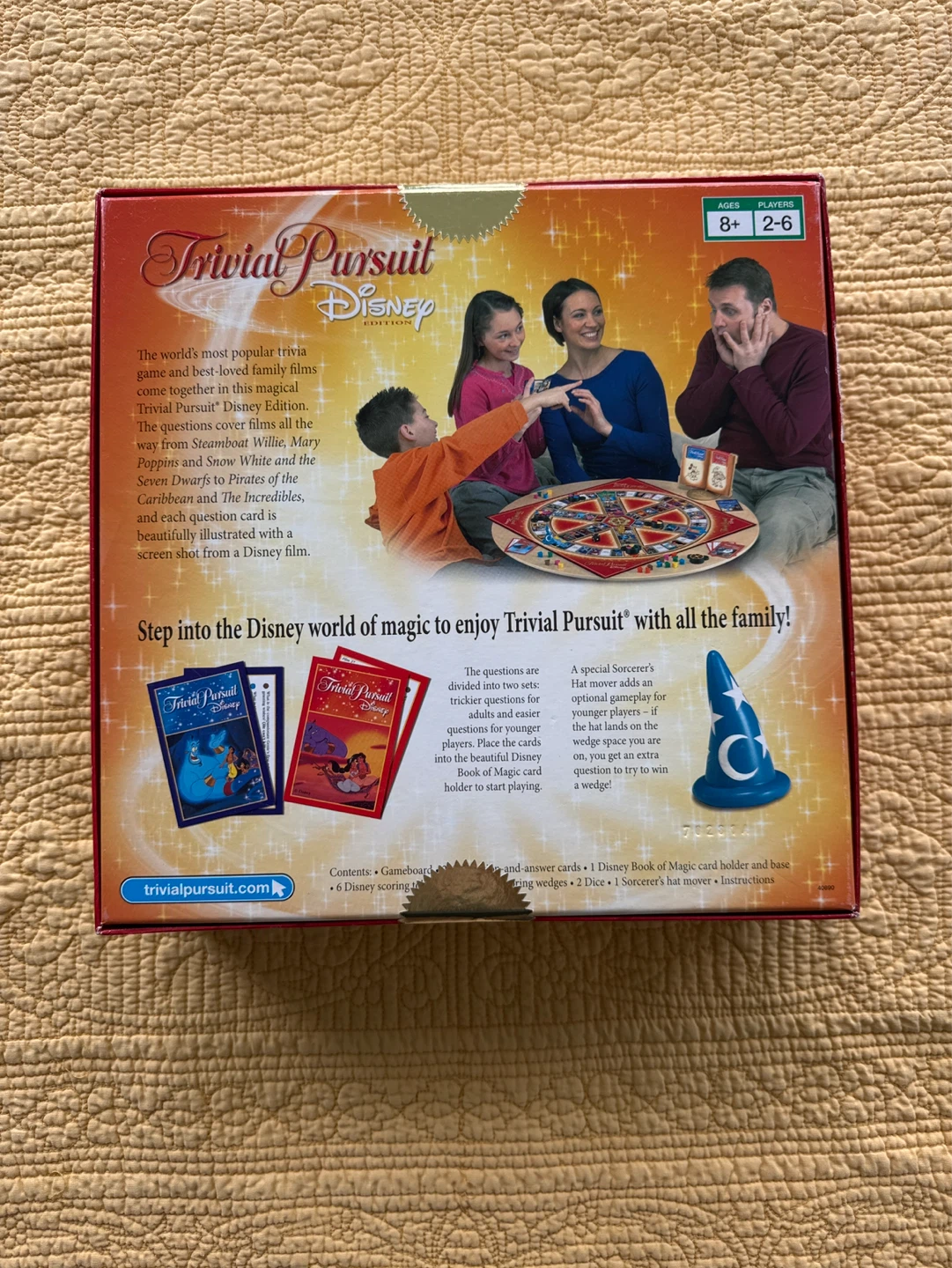 Trivial Pursuit Disney Edition Board Game - photo 3