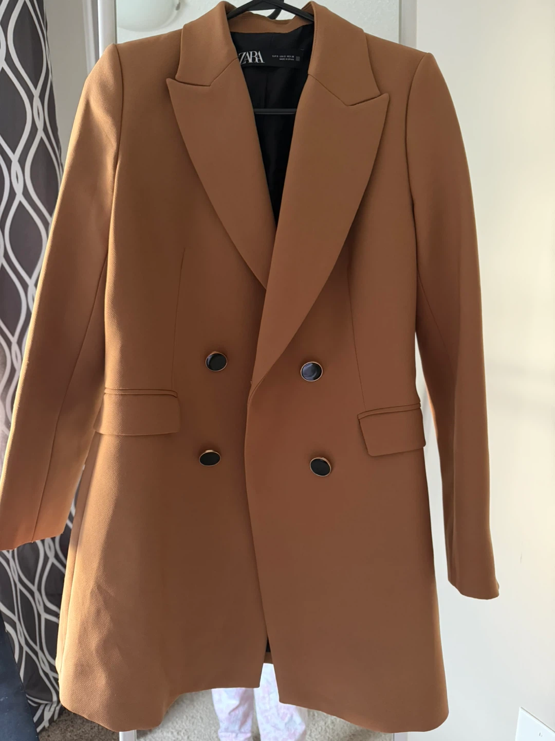 Zara Double Breasted Blazer