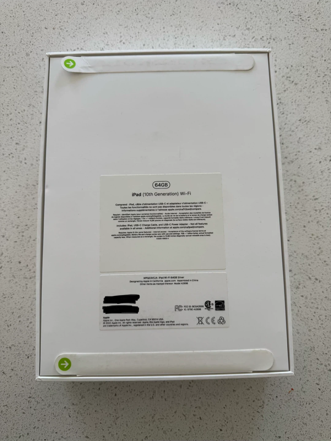 SEALED Apple iPad 10th Gen 64GB Wi-Fi - photo 3