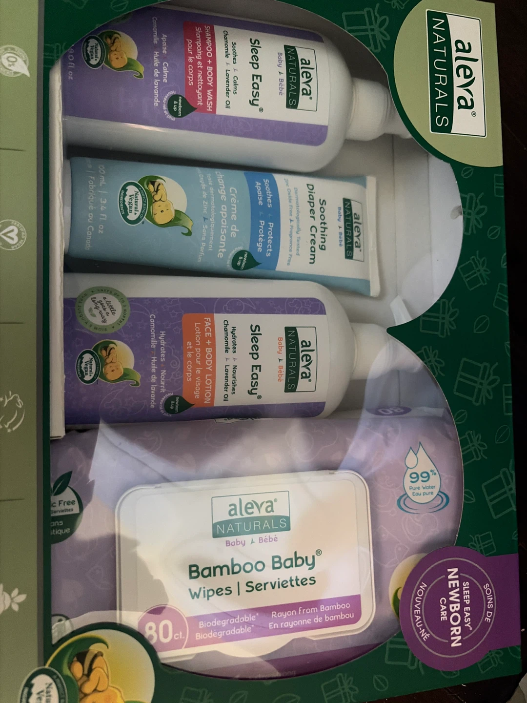 Aleva Naturals Sleep Easy Newborn Care Set - photo 2