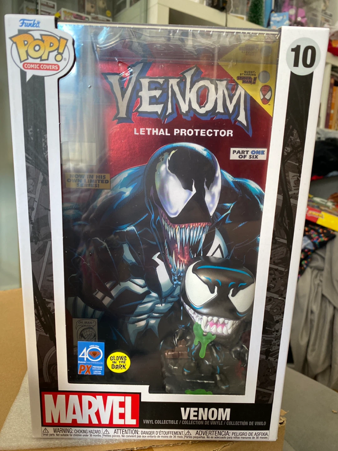 Funko Pop! Marvel Comic Covers Venom #10