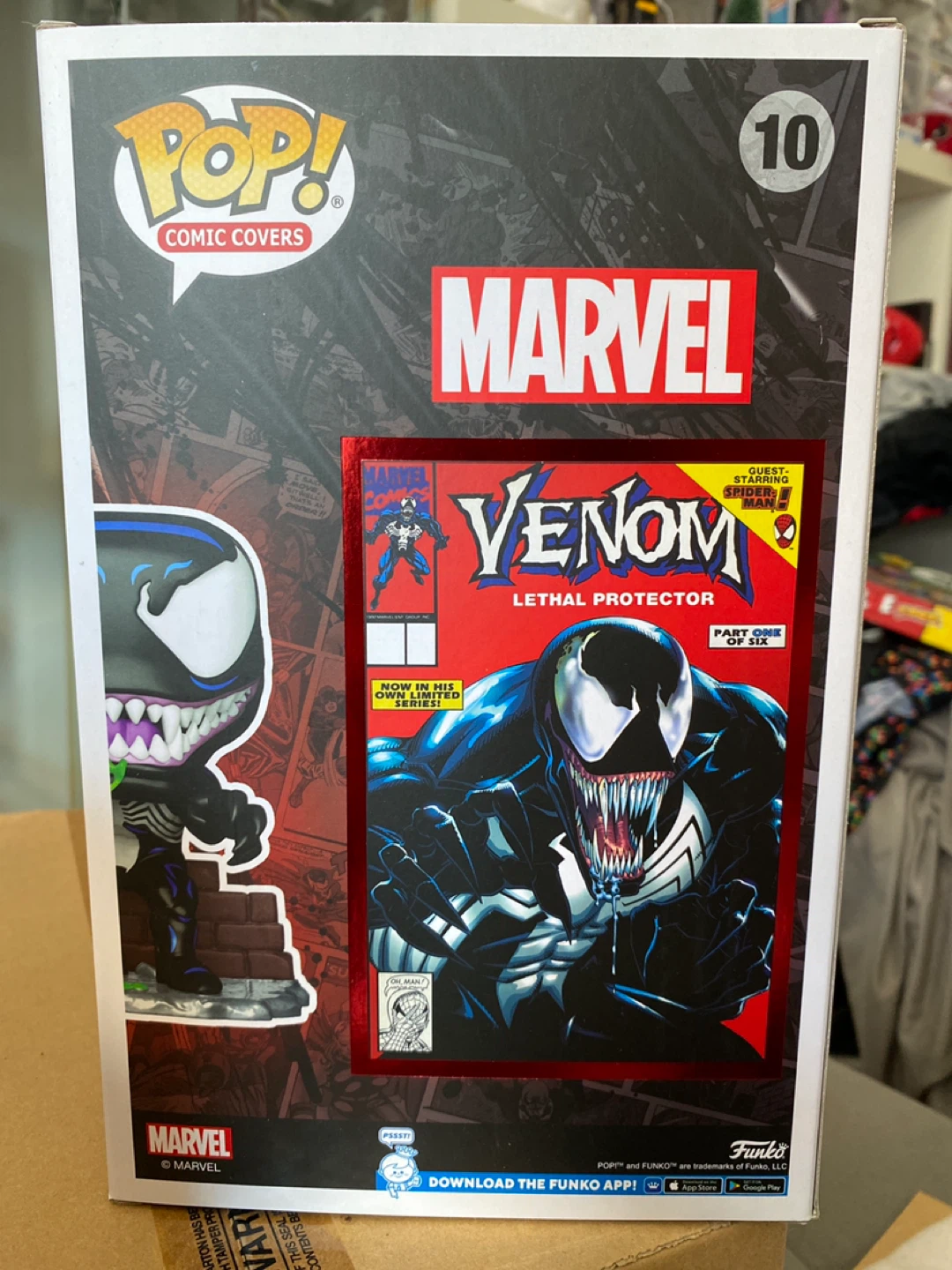 Funko Pop! Marvel Comic Covers Venom #10 - photo 2