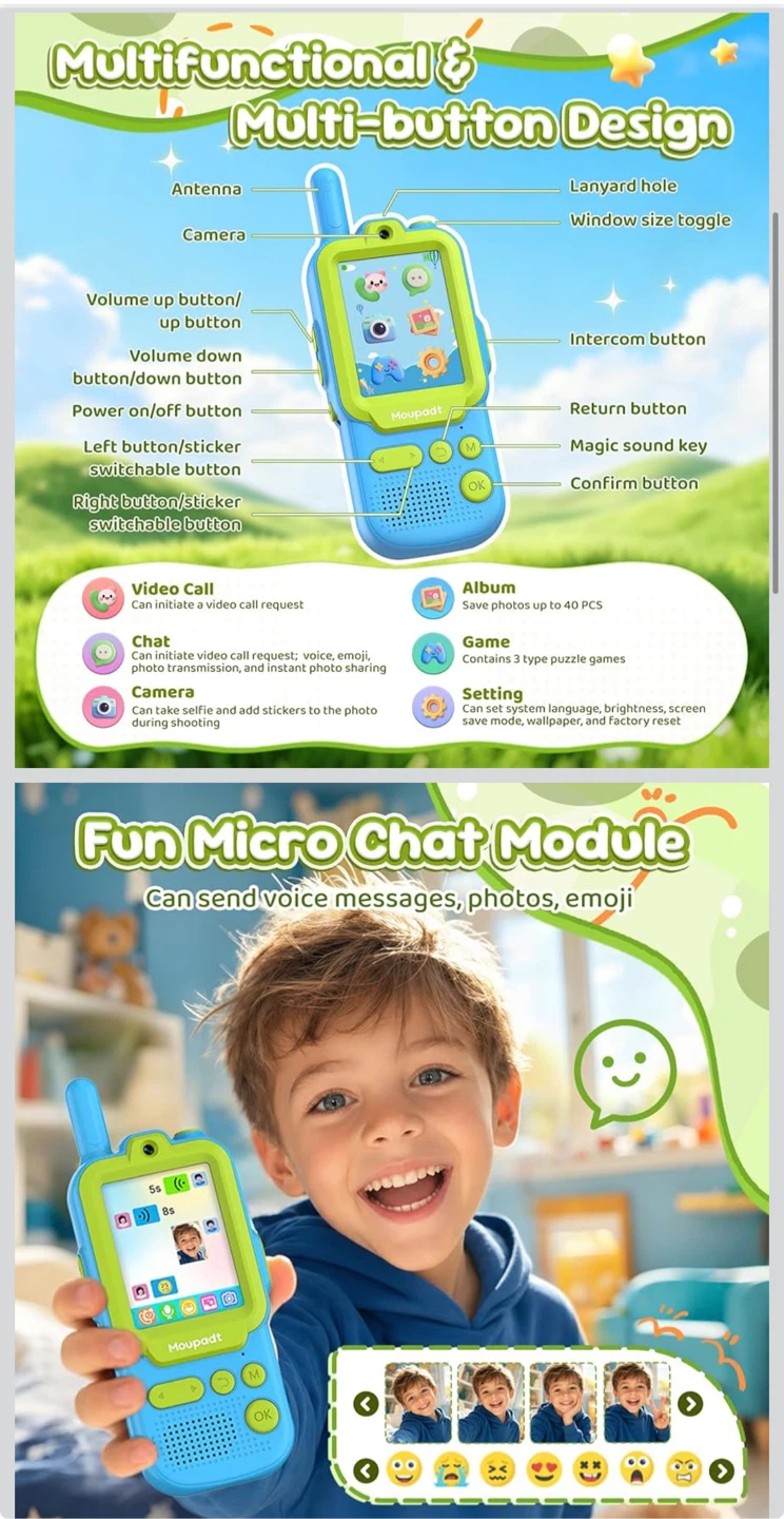 Video Walkie Talkies for Kids - photo 2