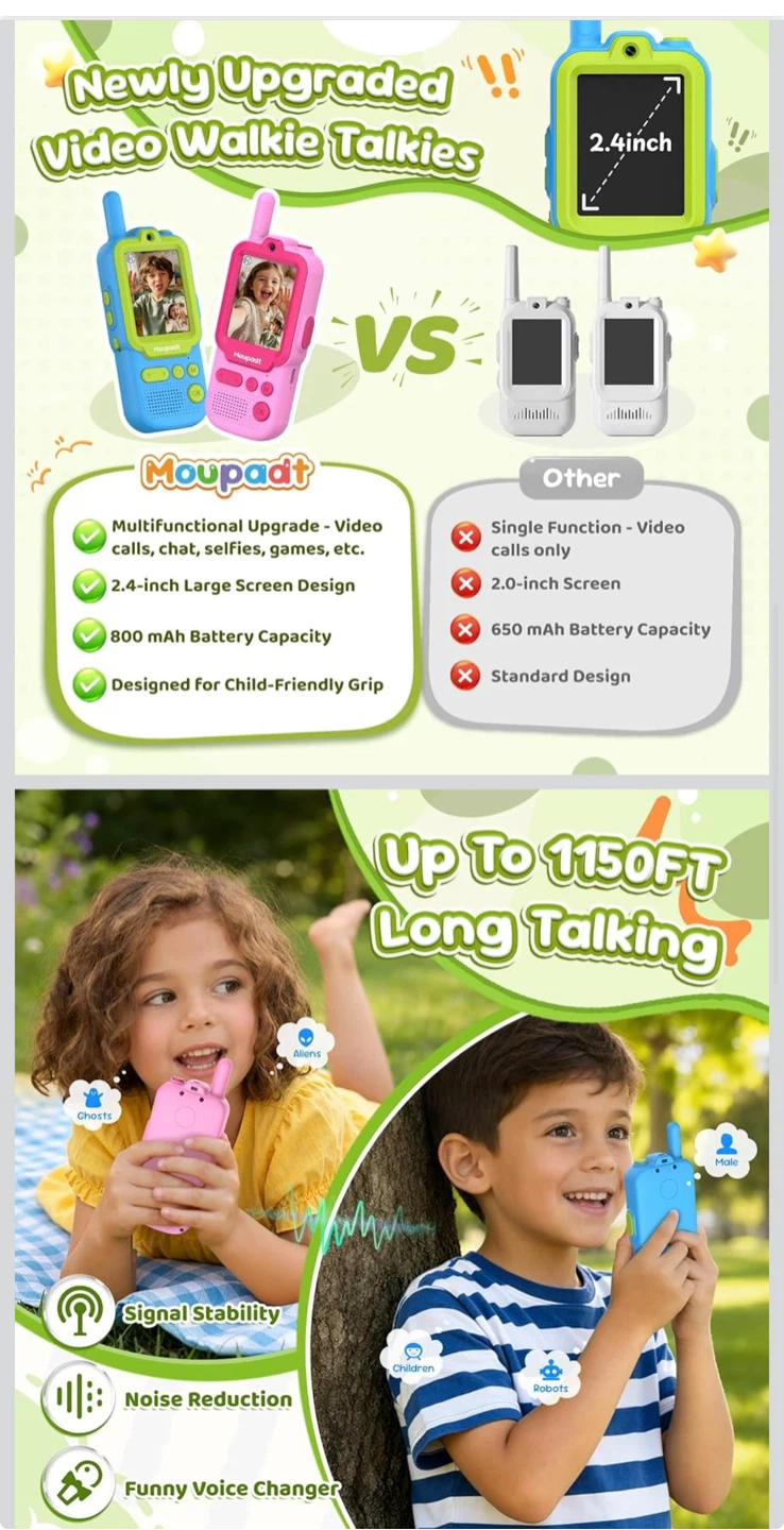 Video Walkie Talkies for Kids - photo 3