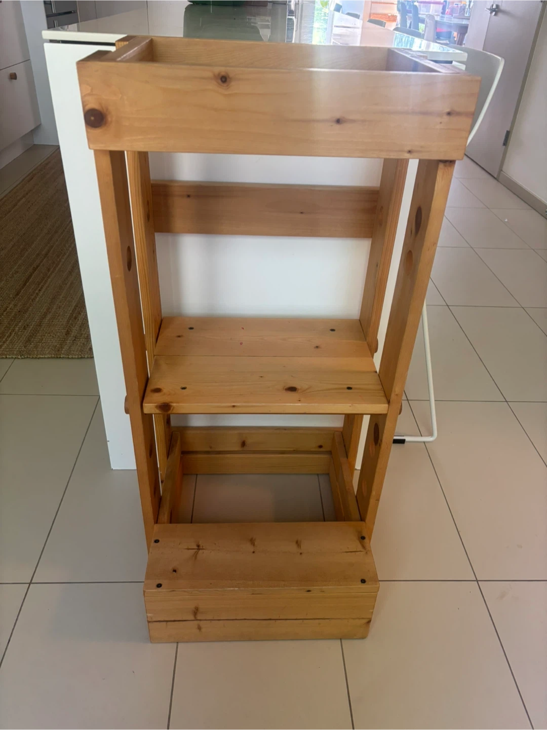 Wooden Toddler Tower -Kitchen Step Stool