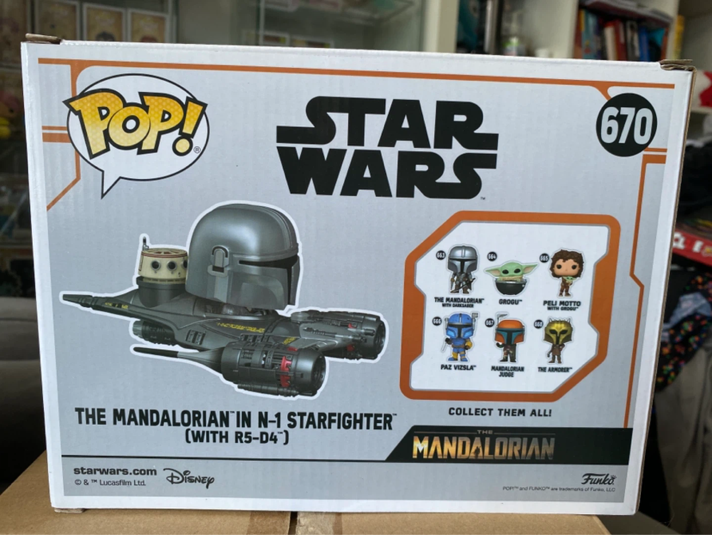 Funko Pop! Star Wars The Mandalorian Starfighter - photo 2