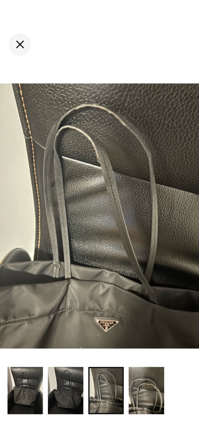 Prada Nylon Tote Bag - photo 2
