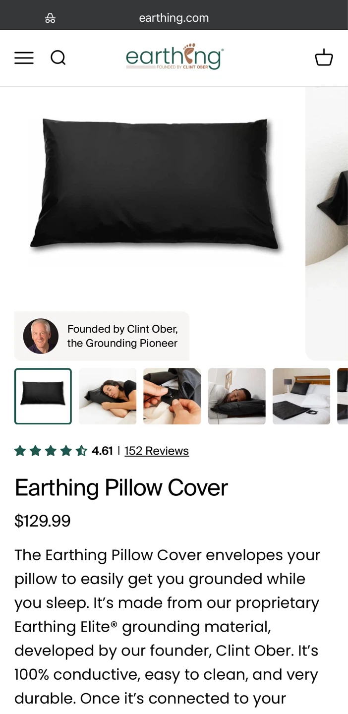 Earthing Pillow Cover Kit - photo 5