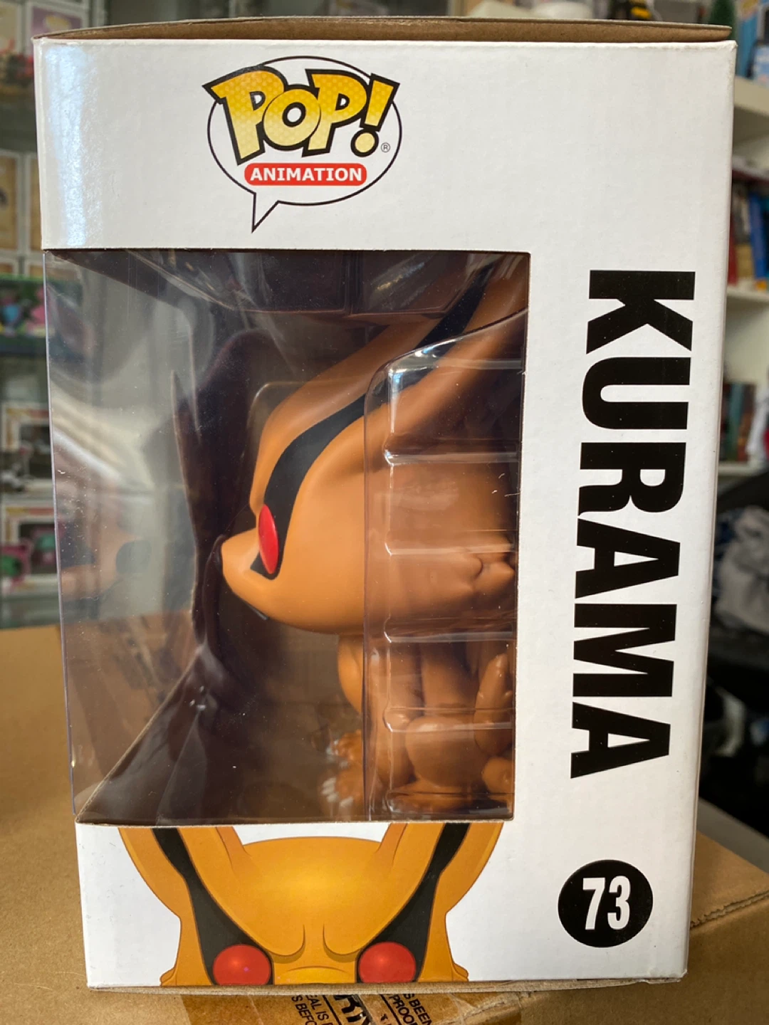 Funko Pop! Animation Naruto Shippuden Kurama #73 Vinyl Figure - photo 4