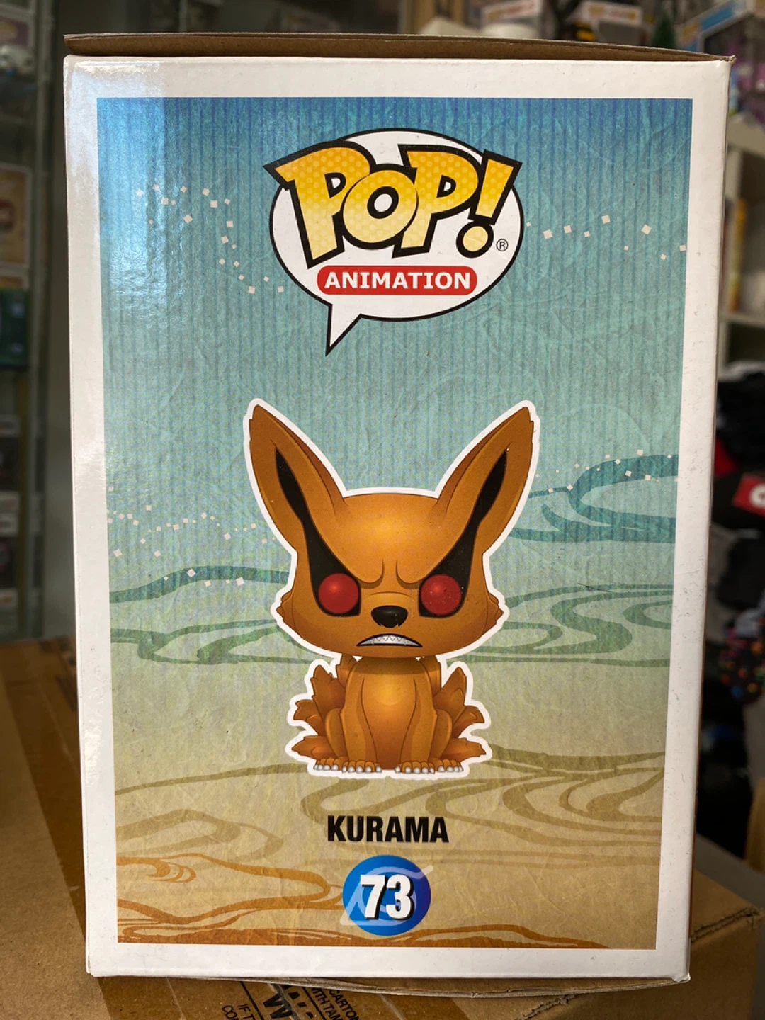 Funko Pop! Animation Naruto Shippuden Kurama #73 Vinyl Figure - photo 3