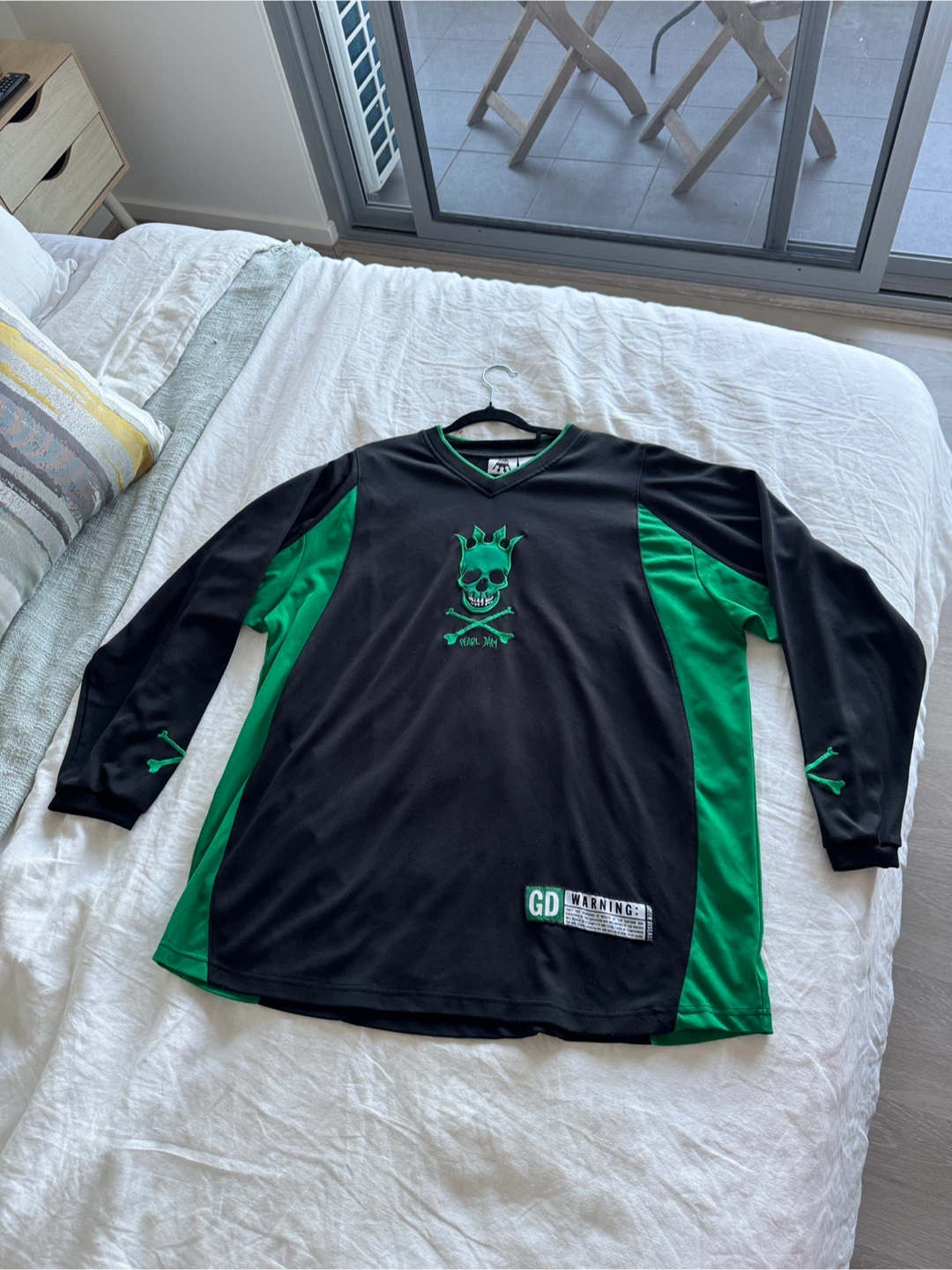 Rare Vintage Pearl Jam Green Disease 2002 Jersey - photo 2