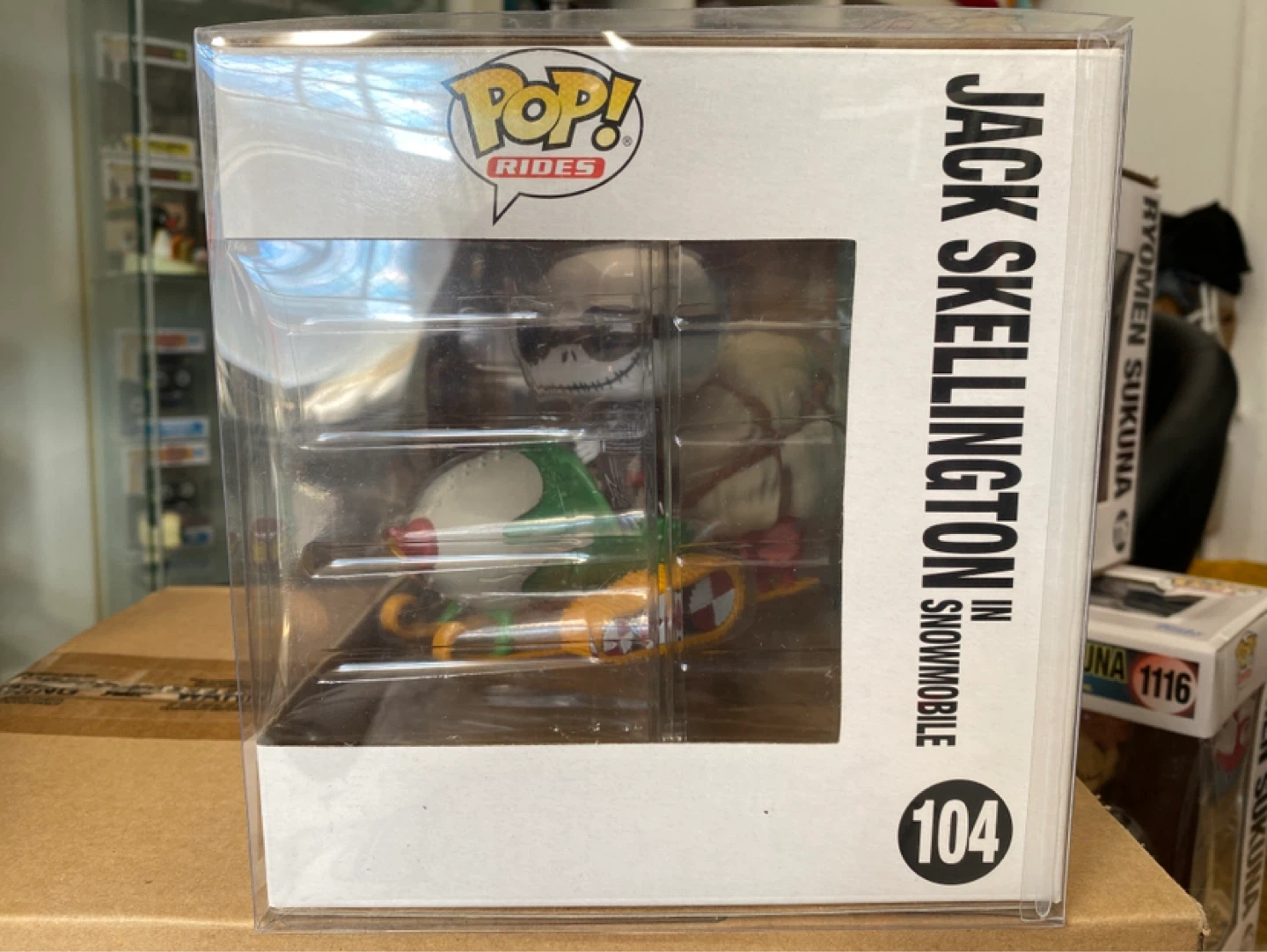 Funko Pop! Rides Jack Skellington in Snowmobile #104 - photo 2