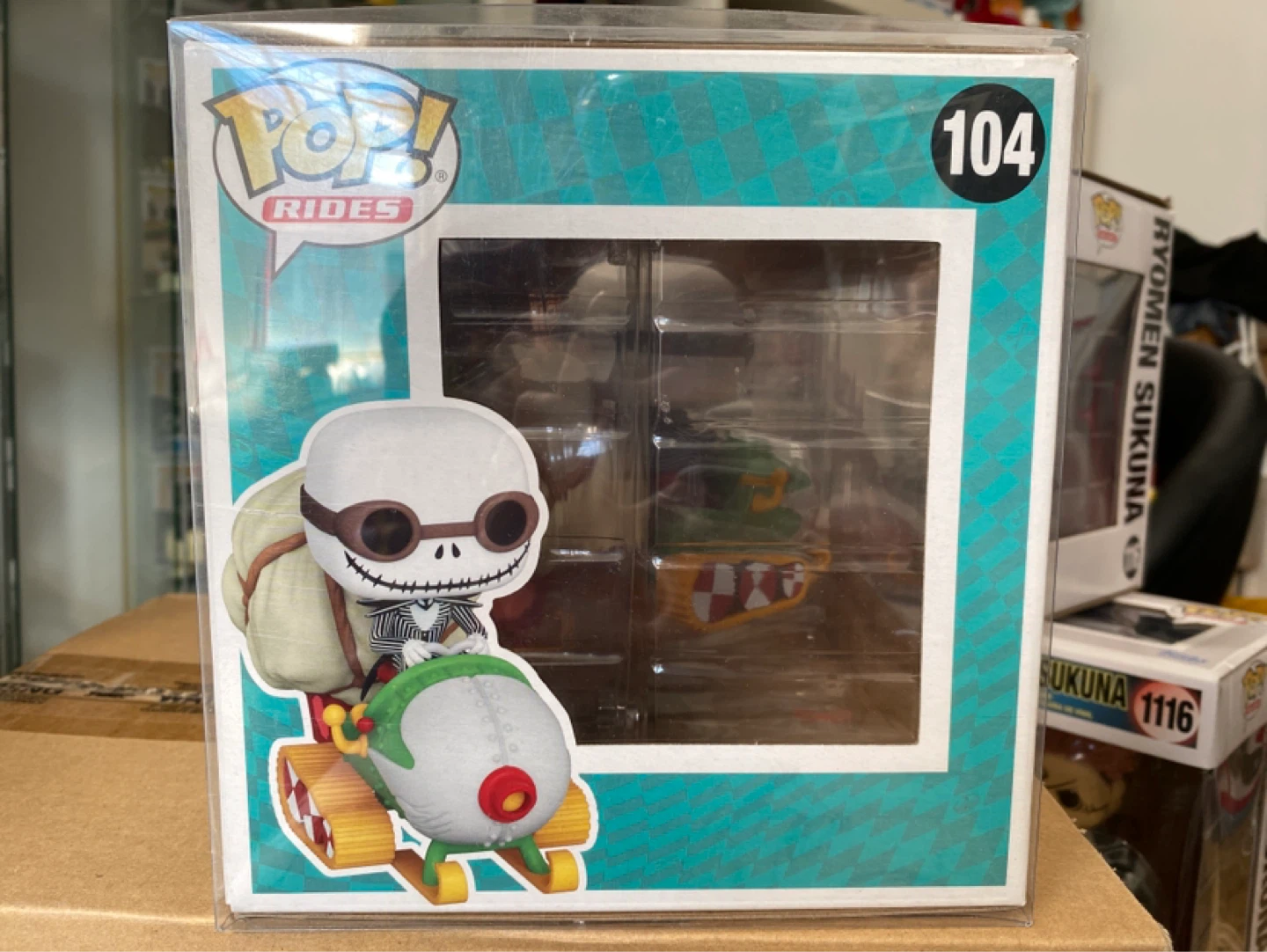 Funko Pop! Rides Jack Skellington in Snowmobile #104 - photo 4