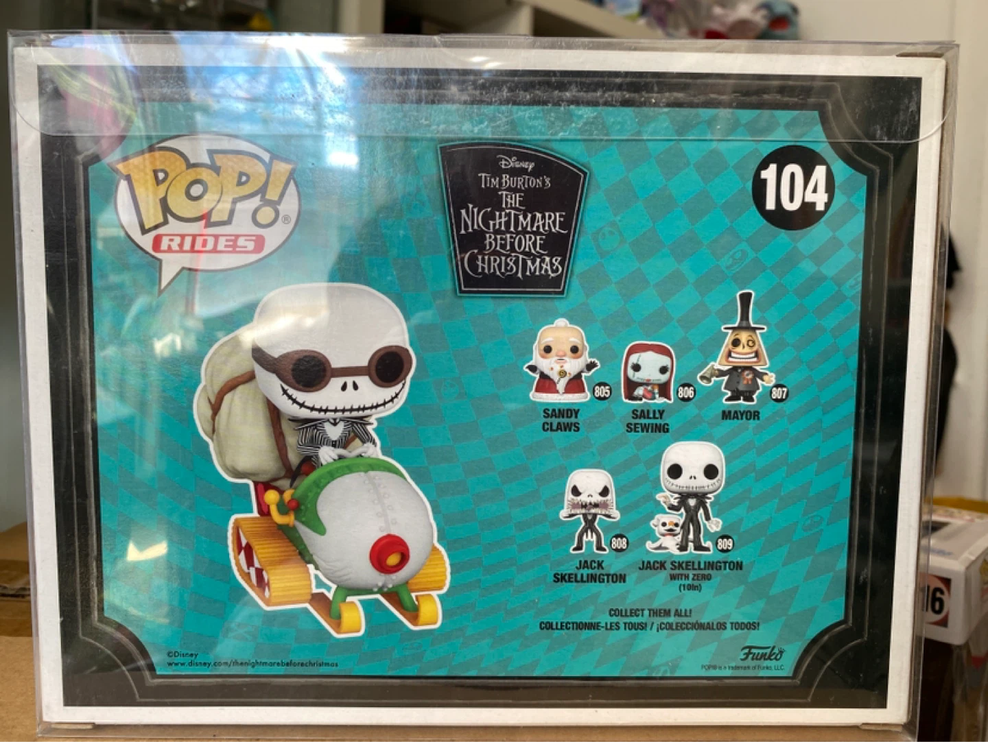 Funko Pop! Rides Jack Skellington in Snowmobile #104 - photo 3