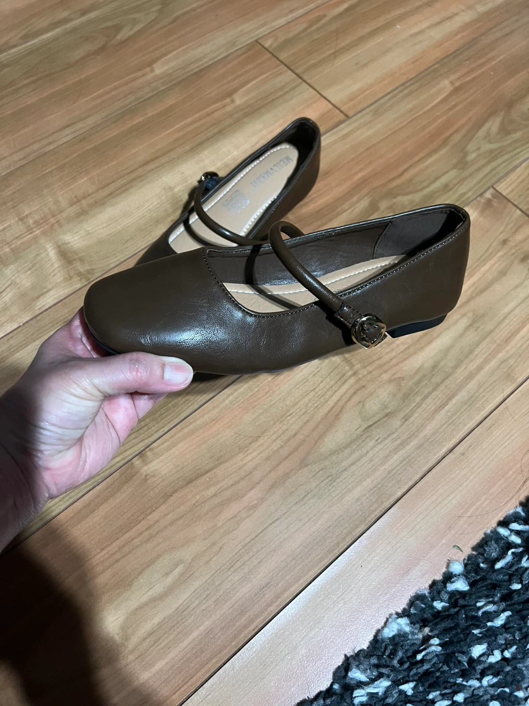Brown Mary Jane Flats - photo 2