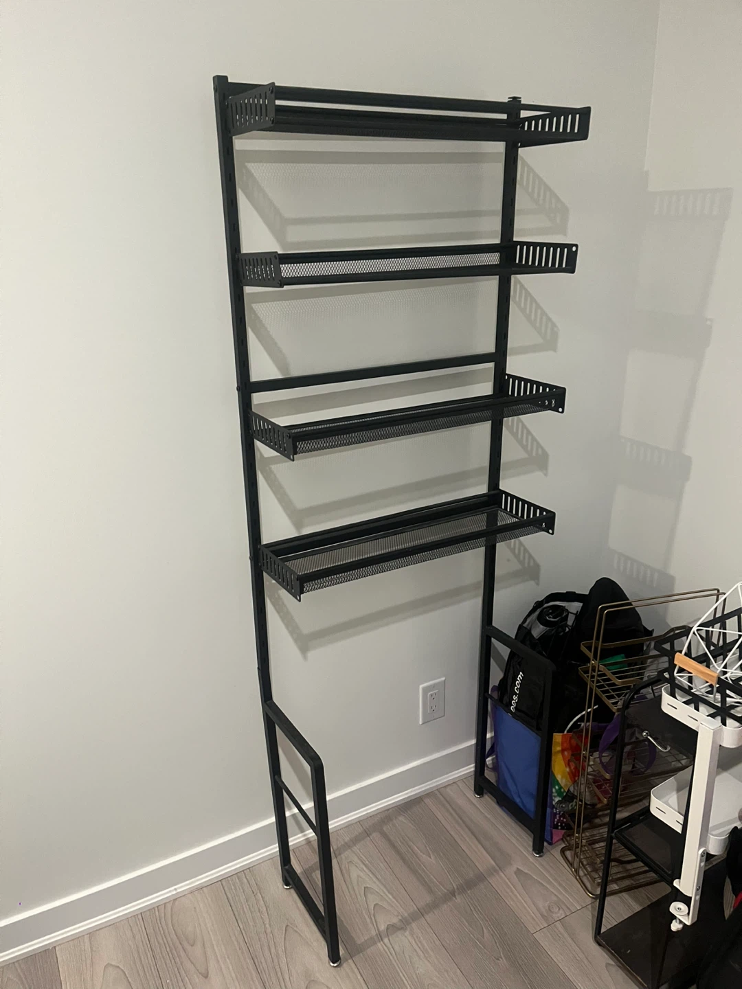 Black over the toilet shelf - photo 3
