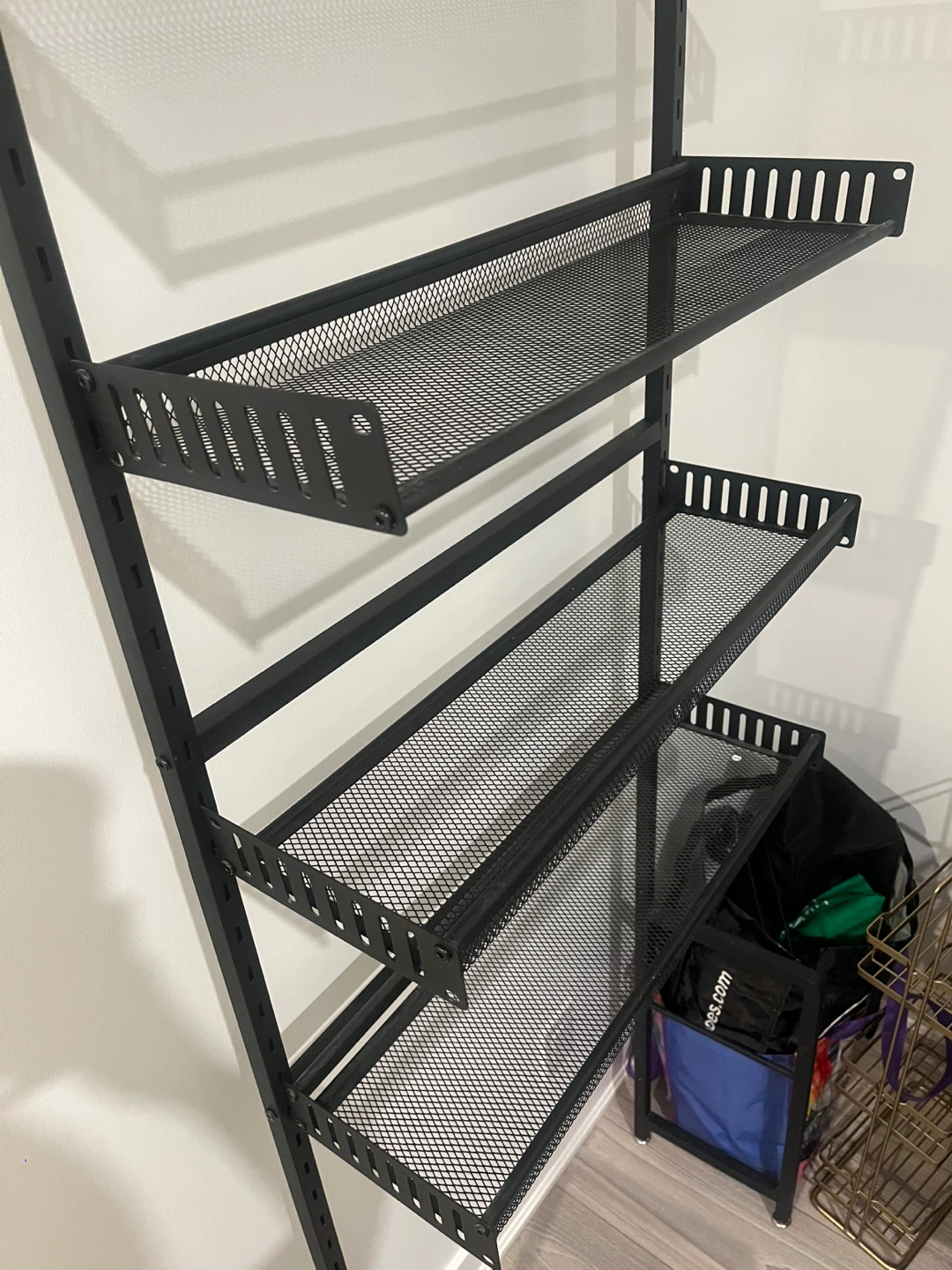 Black over the toilet shelf - photo 5