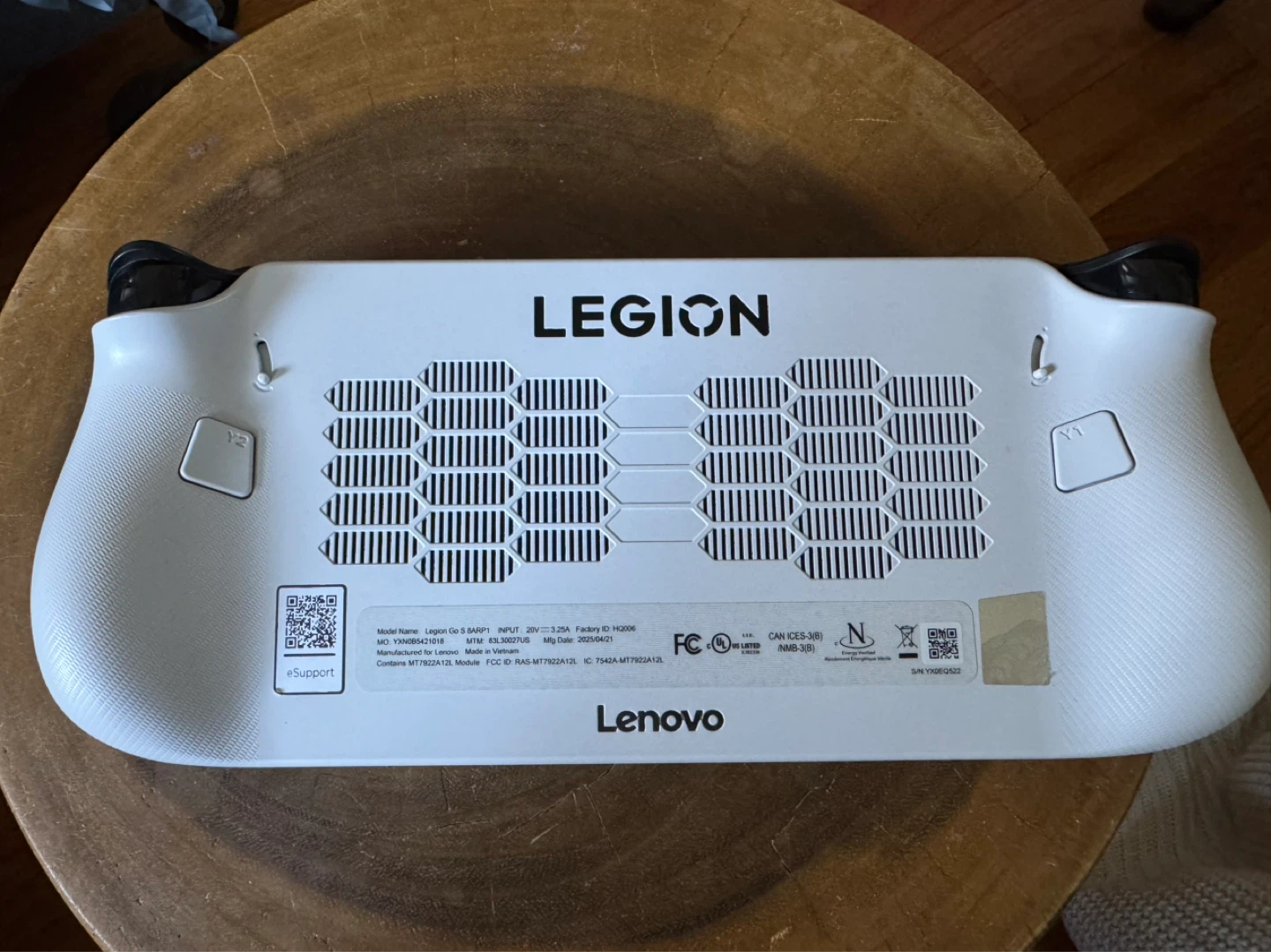 Lenovo Legion Go S, WINDOWS 11 - glacier white - photo 5