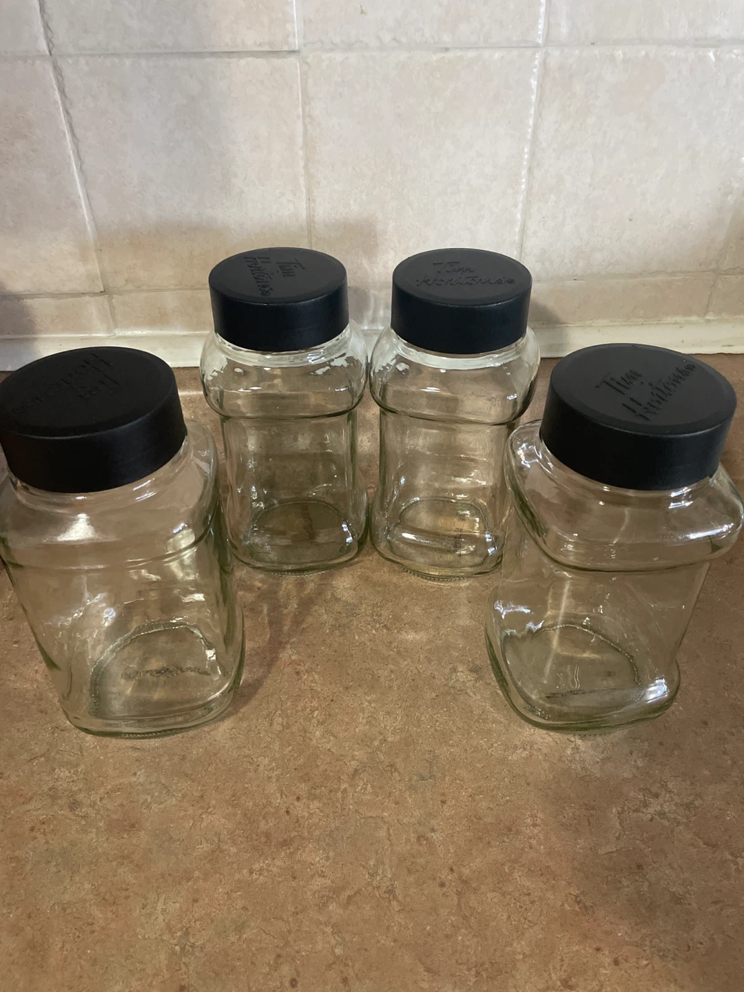 Tim Hortons Glass Jars (Set of 4)
