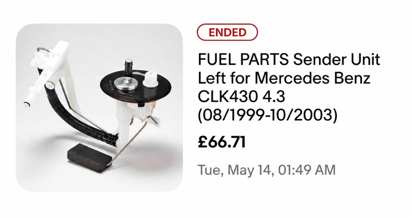FUEL PARTS Sender Unit for Mercedes Benz CLK430 4.3 - photo 2