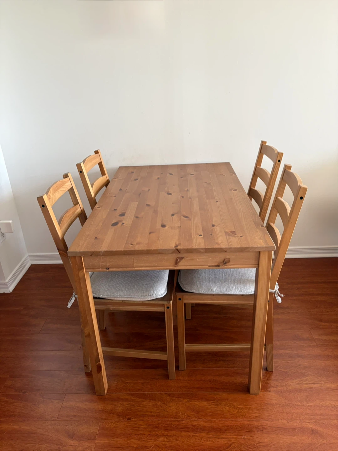 IKEA JOKKMOKK Solidwood Dining Table with 4 Chairs - photo 2